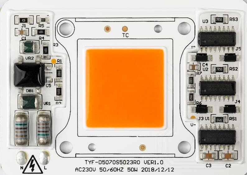 3000K 4000K 6000K AC LED Module Driver On Board Aluminum PCB