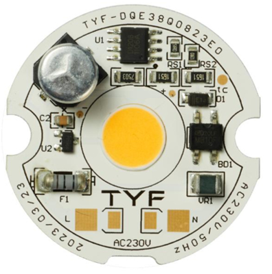 AC COB LED MODULE 7W 210-240V 50Hz без функции затемнения драйвера